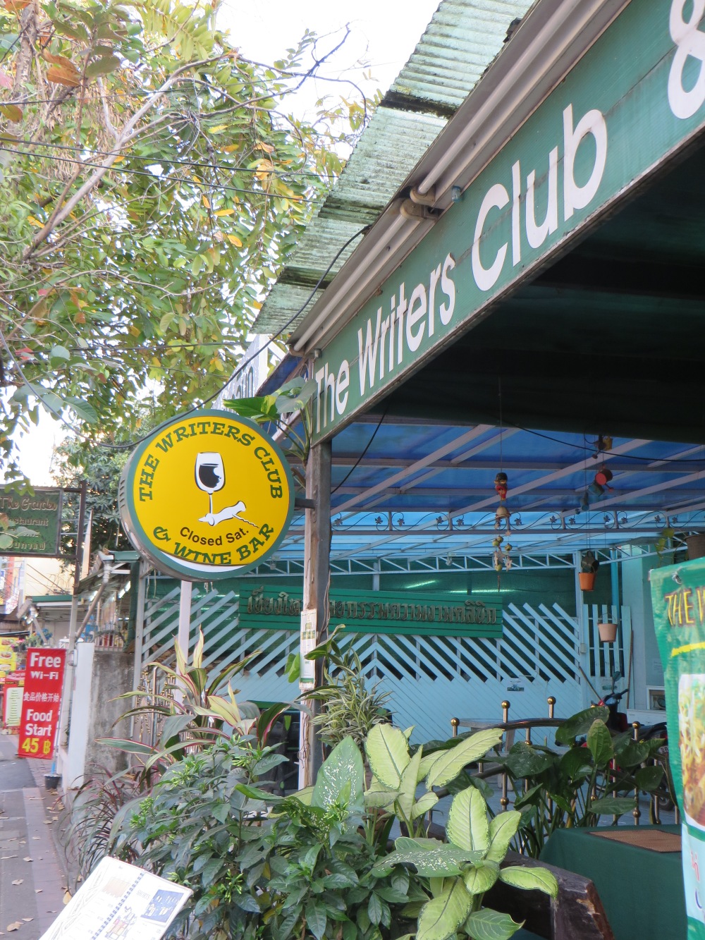 The Writer's Club & Wine Bar, Chiang Mai, Thailand